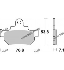 SBS - Placute frana fata STREET - CERAMIC 581HF 570-581 SBS Placute Frana SBS 120,00 lei 120,00 lei 100,84 lei 100,84 lei