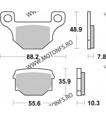 SBS - Placute frana STREET - CERAMIC 585HF 203HF 570-585 SBS Placute Frana SBS 120,00 lei 108,00 lei 100,84 lei 90,76 lei -10%