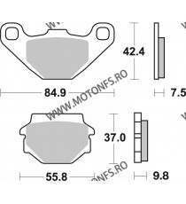 SBS - Placute frana STREET - CERAMIC 586HF 570-586 SBS Placute Frana SBS 130,00 lei 130,00 lei 109,24 lei 109,24 lei