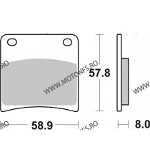 SBS - Placute frana fata STREET - CERAMIC 620HF 570-620 SBS Placute Frana SBS 120,00 lei 120,00 lei 100,84 lei 100,84 lei