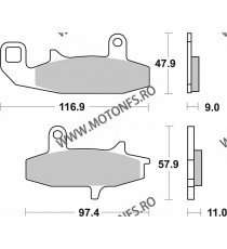 SBS - Placute frana spate STREET - CERAMIC 626HF 570-626 SBS Placute Frana SBS 130,00 lei 117,00 lei 109,24 lei 98,32 lei -10%