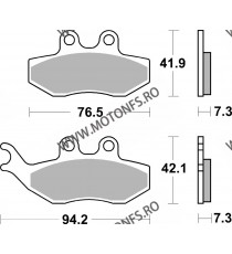 SBS - Placute frana fata STREET - CERAMIC 774HF 570-774 SBS Placute Frana SBS 90,00 lei 90,00 lei 75,63 lei 75,63 lei