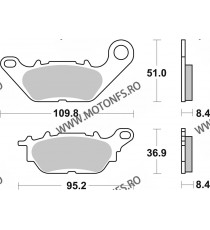 SBS - Placute frana fata STREET - CERAMIC 858HF 570-858 SBS Placute Frana SBS 130,00 lei 130,00 lei 109,24 lei 109,24 lei