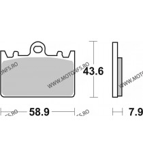 SBS - Placute frana fata STREET - SINTER 666HS 575-666 SBS Placute Frana SBS 155,00 lei 139,50 lei 130,25 lei 117,23 lei -10%