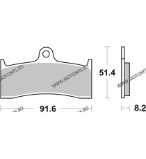 SBS - Placute frana fata STREET - SINTER 676HS 575-676 SBS Placute Frana SBS 155,00 lei 155,00 lei 130,25 lei 130,25 lei