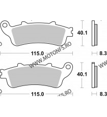 SBS - Placute frana fata STREET - SINTER 735HS 575-735 SBS Placute Frana SBS 170,00 lei 170,00 lei 142,86 lei 142,86 lei