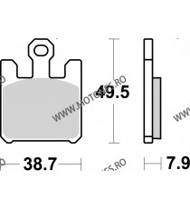 SBS - Placute frana fata STREET - SINTER 788HS 575-788 SBS Placute Frana SBS 240,00 lei 216,00 lei 201,68 lei 181,51 lei -10%