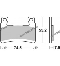 SBS - Placute frana fata STREET - SINTER 894HS 575-894 SBS Placute Frana SBS 155,00 lei 139,50 lei 130,25 lei 117,23 lei -10%