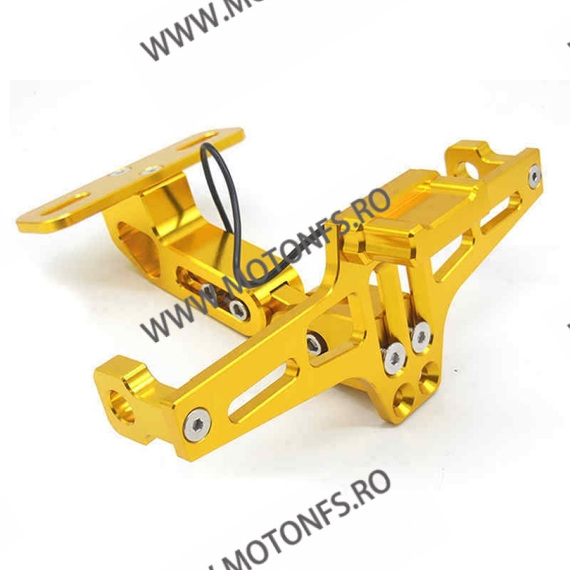 Suport numar Rabatabil + Lumina LED CNC Auriu / motocicleta / scuter / atv / universal N4QEU N4QEU Suport Numar Universal Si... Suport numar Rabatabil + Lumina LED CNC Auriu / motocicleta / scuter / atv / universal N4QEU N4QEU Suport Numar Universal Si...