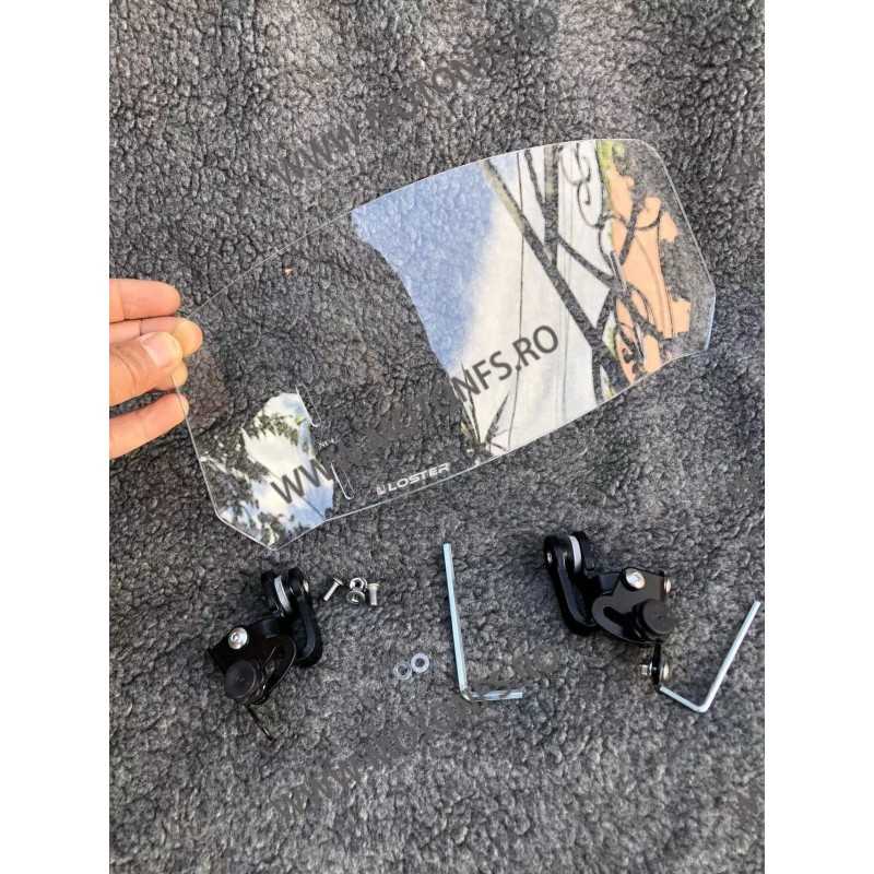 UNIVERSAL WINDSCREEN - WIND DEFLECTOR / SPOILER - NC4 DFL-NC4 Motorcyclescreens Wind Deflectors Spoiler 371,28 lei 371,28 lei...