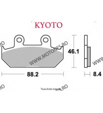 SIFAM - Placute frana fata KYOTO S1005A SBS600 [ORGANICE] SP-S1005A  SIFAM - Placute Frana 50,00 lei 50,00 lei 42,02 lei 42,0...