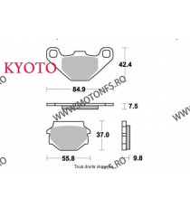 SIFAM - Placute frana KYOTO S1031 SBS 546HF, 546HS, 135HF [SEMI-METALICE] SP-S1031 KYOTO SIFAM - Placute Frana 42,00 lei 42,0...