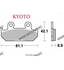 SIFAM - Placute frana fata KYOTO S1051 SBS 593HF, 593HS [SEMI-METALICE] SP-S1051 KYOTO SIFAM - Placute frana 50,00 lei 50,00 ...