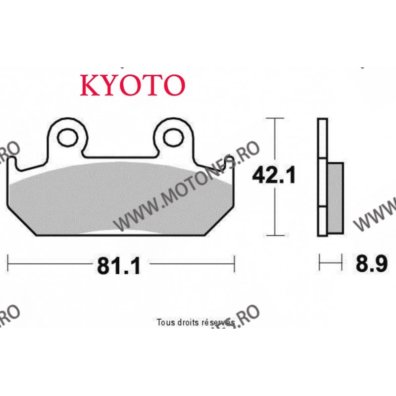 SIFAM - Placute frana fata KYOTO S1051 SBS 593HF, 593HS [SEMI-METALICE] SP-S1051 KYOTO SIFAM - Placute frana 50,00 lei 50,00 ...