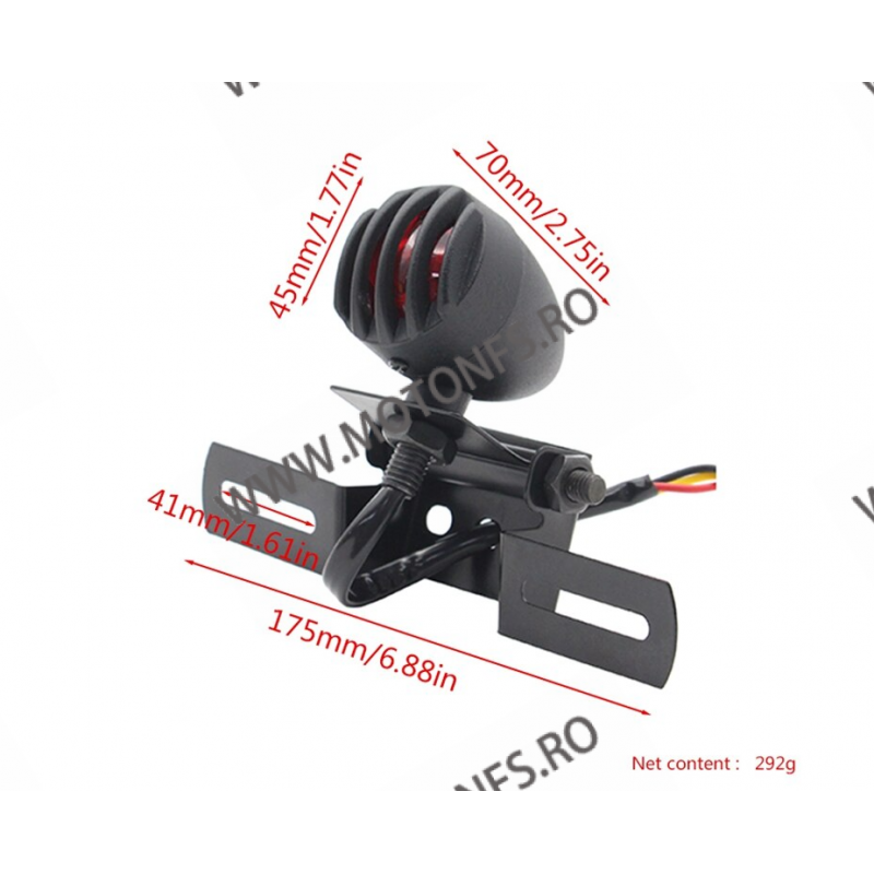 Stop Frana / Lampa Spate Suport Numar Moto Universal Cafe Racer Cromat Chooper Bobber Yamaha Kawasaki Honda Suzuki HP030 HP03... Stop Frana / Lampa Spate Suport Numar Moto Universal Cafe Racer Cromat Chooper Bobber Yamaha Kawasaki Honda Suzuki HP030 HP03...