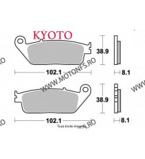 SIFAM - Placute frana fata KYOTO S1071 SBS 627HF, 627HS, 627RS [SEMI-METALICE] SP-S1071 KYOTO SIFAM - Placute Frana 50,00 lei...