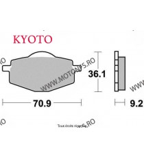 SIFAM - Placute frana spate KYOTO S1081 SBS 575SI, 575HF, 107HF [SEMI-METALICE] SP-S1081 KYOTO SIFAM - Placute frana 50,00 le...