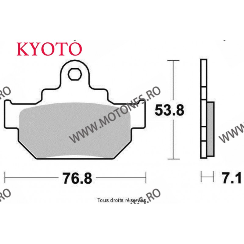 SIFAM - Placute frana fata KYOTO S1089 SBS 581HF 582HF [SEMI-METALICE] SP-S1089 KYOTO SIFAM - Placute frana 50,00 lei 50,00 l...