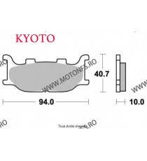 SIFAM - Placute frana fata KYOTO S1109 SBS691 [SEMIMETALICE] SP-S1109 KYOTO SIFAM - Placute frana 50,00 lei 50,00 lei 42,02 l...