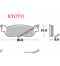 SIFAM - Placute frana KYOTO S1263 SBS 728RQ, 728HF, 728LS, 155HF [SEMI-METALICE] SP-S1263 KYOTO SIFAM - Placute Frana 50,00 l...