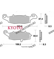 SIFAM - Placute frana KYOTO S1352 SBS705 [SEMIMETALICE] SP-S1352 KYOTO SIFAM - Placute frana 50,00 lei 50,00 lei 42,02 lei 42...