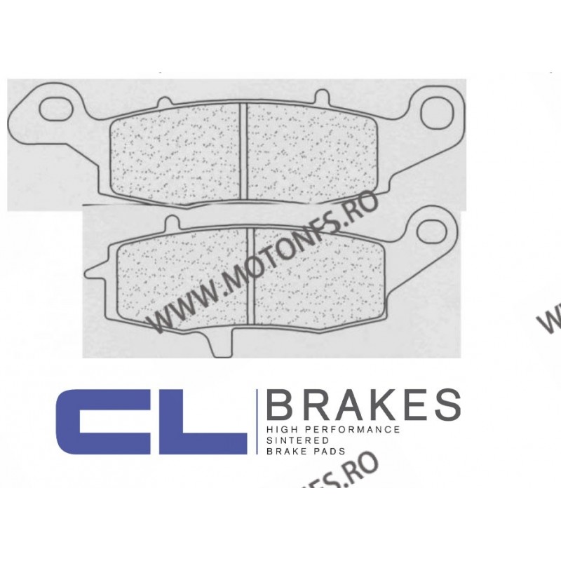 CL BRAKES Placute de frana Spate 2384 RX3 135,5x37,4x8,3 mm / 109,3x44,4x8,3 mm (W x H x T) 200.2384.RX/585-920 CL BRAKES Pla...
