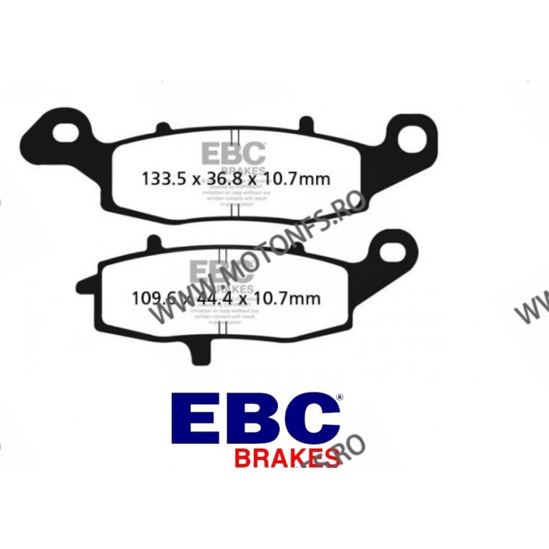 Placute de frana spate EBC FA231/2V 230.FA231/2V/585-920 EBC BRAKES Placute Frana EBC 144,00 lei 129,60 lei 121,01 lei 108,91...