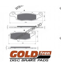 GOLDFREN Placute de frana 124 S33 STREET Spate 797.S1.24/585-920 GOLDFREN Placute Frana GOLDFREN 144,00 lei 129,60 lei 121,01...