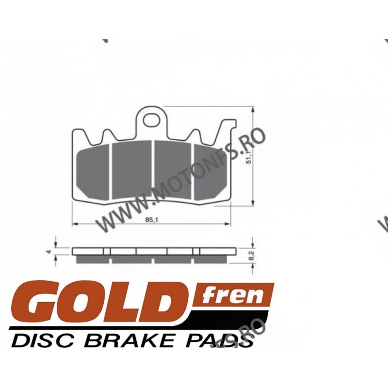GOLDFREN Placute de frana fata 328 S3 797.S3.28 / 575-900 GOLDFREN Placute Frana GOLDFREN 107,00 lei 96,30 lei 89,92 lei 80,9...