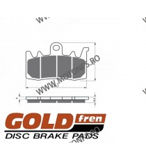 GOLDFREN Placute de frana 328 S33 STREET FRONT 797.43.28 / 575-900 GOLDFREN Placute Frana GOLDFREN 131,00 lei 117,90 lei 110,...