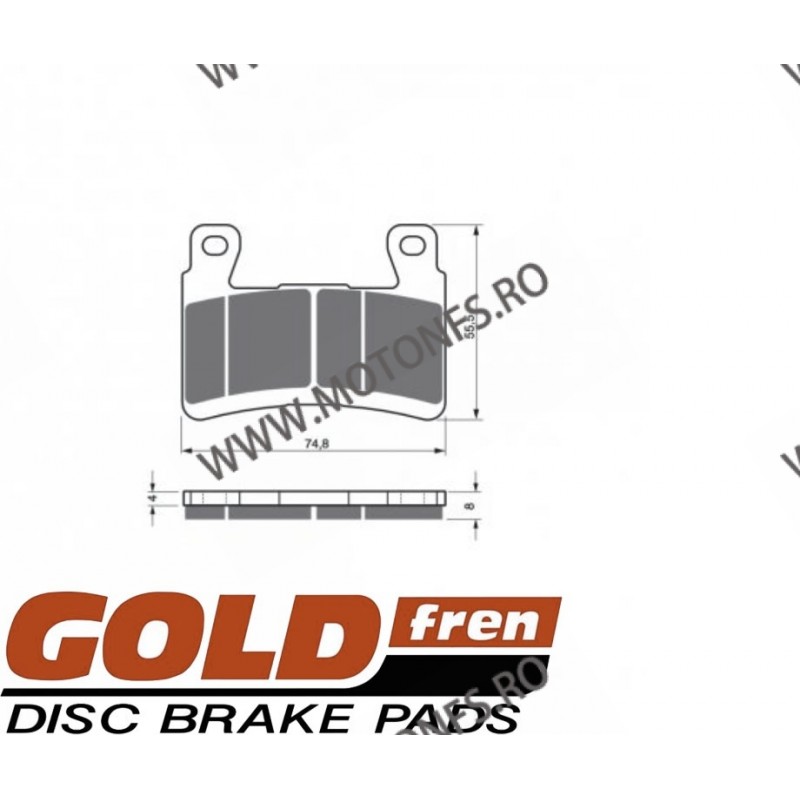 GOLDFREN Placute de frana fata 324 S3 797.S3.24 / 575-894 GOLDFREN Placute Frana GOLDFREN 107,00 lei 96,30 lei 89,92 lei 80,9...