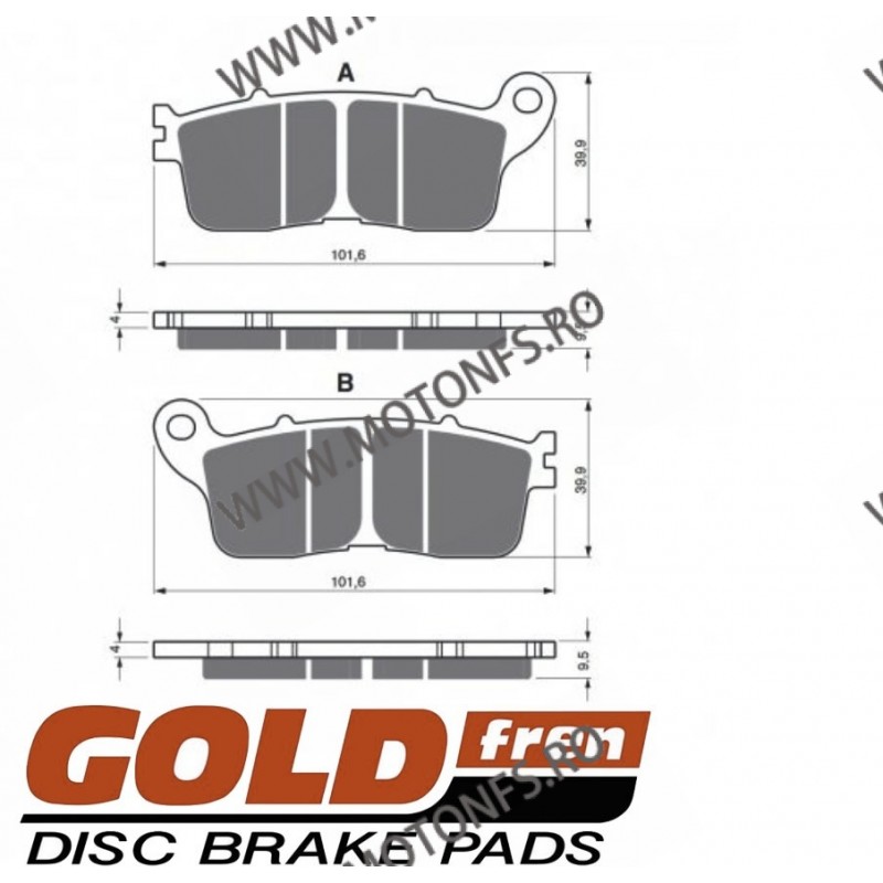 GOLDFREN Placute de frana spate 323 S3 797.S3.23 / 585-892 GOLDFREN Placute Frana GOLDFREN 107,00 lei 96,30 lei 89,92 lei 80,...