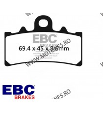 EBC Placute de frana fata FA606 230.FA606 / 570-877 EBC BRAKES Placute Frana EBC 129,00 lei 116,10 lei 108,40 lei 97,56 lei -10%