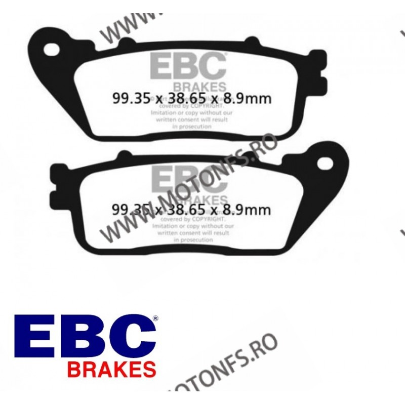 Placute de frana spate EBC FA488HH 230.FA488HH / 585-862 EBC BRAKES Placute Frana EBC 178,00 lei 160,20 lei 149,58 lei 134,62...