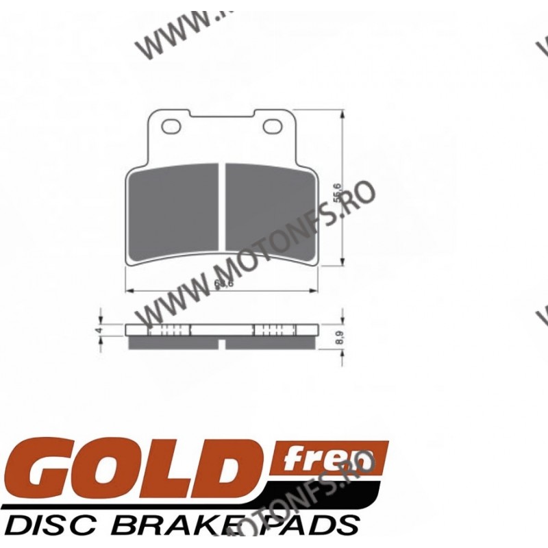 GOLDFREN Placute de frana fata 251 AD 797.A2.51 / 570-844 GOLDFREN Placute Frana GOLDFREN 99,00 lei 89,10 lei 83,19 lei 74,87...