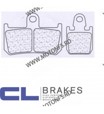 CL BRAKES Placute de frana fata 1180 XBK5 (4 bucati in kit) 61,9x44,8x8,5 mm / 30,9x48x8,5 mm (W x H x T) 200.1180.SB-4 / 575...