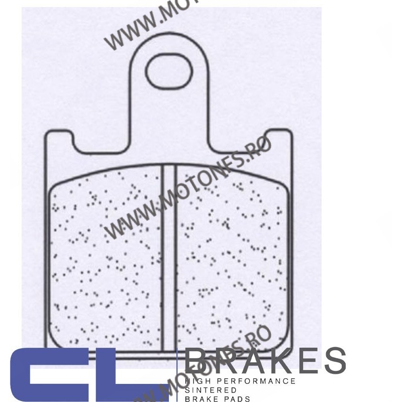 CL BRAKES Placute de frana fata 1177 A3+ (4 bucati in kit) 37,7x49,9x7,8 mm (W x H x T) 200.1177.A3-4 / 575-838 CL BRAKES Pla...