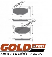 GOLDFREN Placute de frana spate 241 S3 797.S2.41 / 585-833 GOLDFREN Placute Frana GOLDFREN 118,00 lei 106,20 lei 99,16 lei 89...