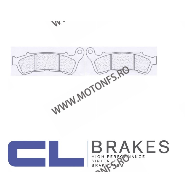 CL BRAKES Placute de frana fata ( CU ABS ) 1159 XBK5 117,9x45,4x9 mm (W x H x T) 200.1159.SB / 575-828 CL BRAKES Placute Fran...