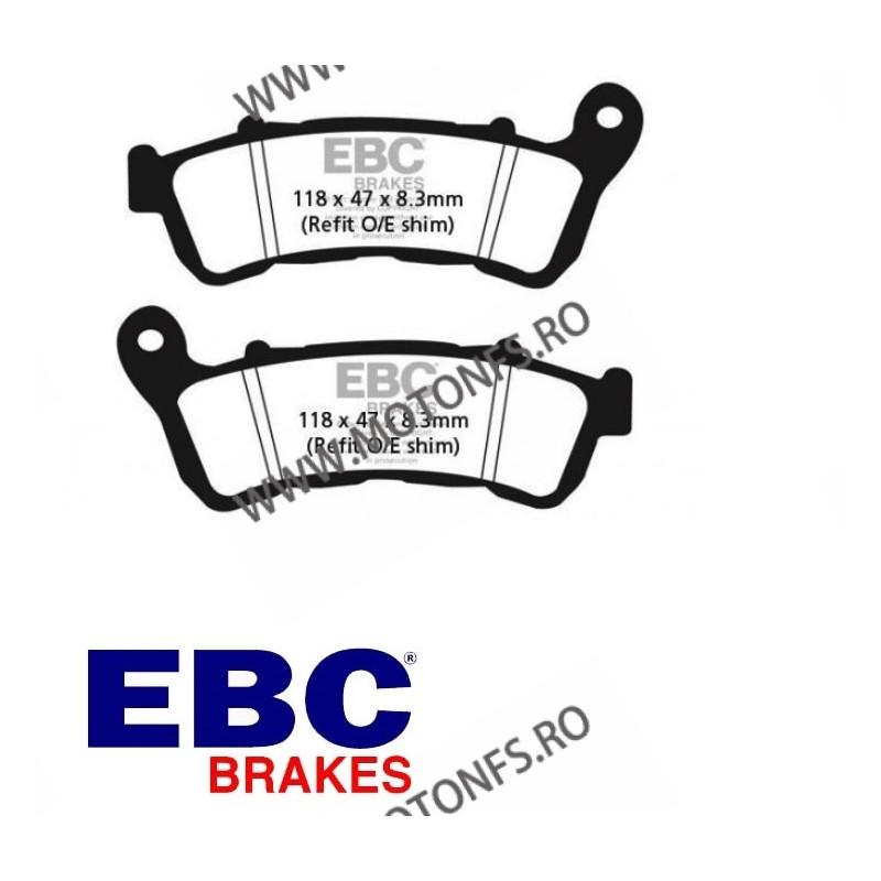 EBC Placute de frana fata ( CU ABS )FA388HH 230.FA388HH / 575-828 EBC BRAKES Placute Frana EBC 233,00 lei 209,70 lei 195,80 l...