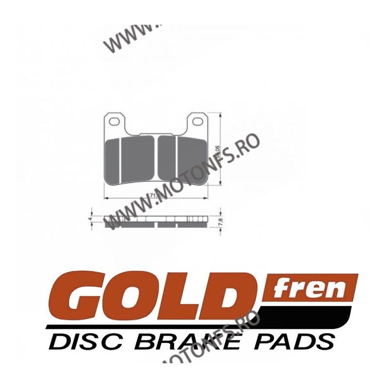 GOLDFREN Placute de frana fata 213 AD 797.A2.13 /575-806 GOLDFREN Placute Frana GOLDFREN 99,00 lei 89,10 lei 83,19 lei 74,87 ...