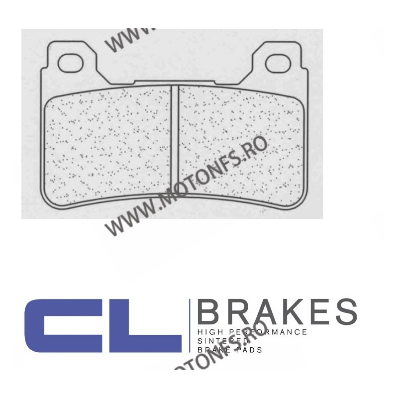 CL BRAKES Placute de frana fata 1134 C60 (C59) 74,4x47x7,9 mm (W x H x T) 200.1134.C4 / 575-809 CL BRAKES Placute Frana CL BR...