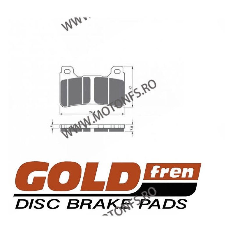 GOLDFREN Placute de frana fata 214 S3 797.S2.14 / 575-809 GOLDFREN Placute Frana GOLDFREN 118,00 lei 106,20 lei 99,16 lei 89,...