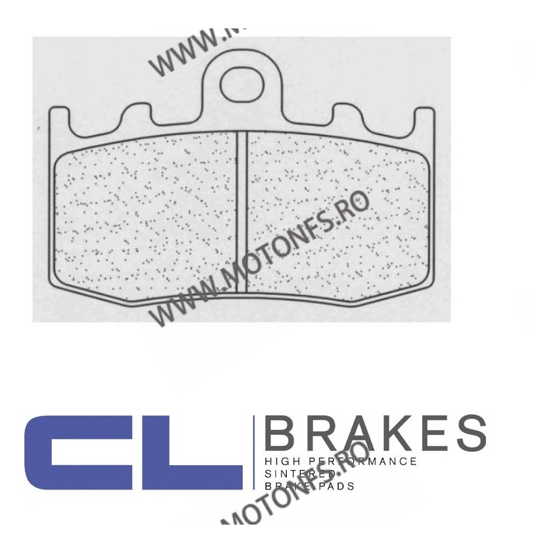 CL BRAKES Placute de frana fata 1101 A3+ 77,2x51,5x8,5 mm (W x H x T) 200.1101.A3 / 575-796 CL BRAKES Placute Frana CL BRAKES...