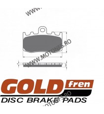 GOLDFREN Placute de frana fata 196 S3 797.S1.96 / 575-796 GOLDFREN Placute Frana GOLDFREN 118,00 lei 106,20 lei 99,16 lei 89,...