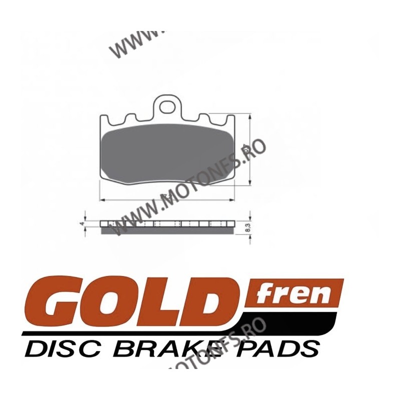 GOLDFREN Placute de frana fata 196 S3 797.S1.96 / 575-796 GOLDFREN Placute Frana GOLDFREN 118,00 lei 106,20 lei 99,16 lei 89,...