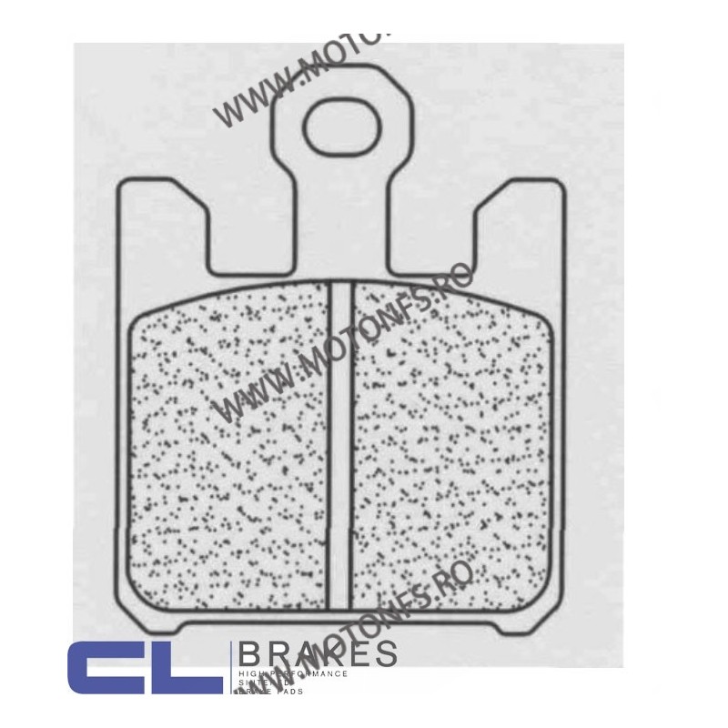 CL BRAKES Placute de frana fata 1110 A3+ (4 bucati in kit) 38,6x49,5x9 mm (W x H x T) 200.1110.A3-4 / 575-788 CL BRAKES Placu...