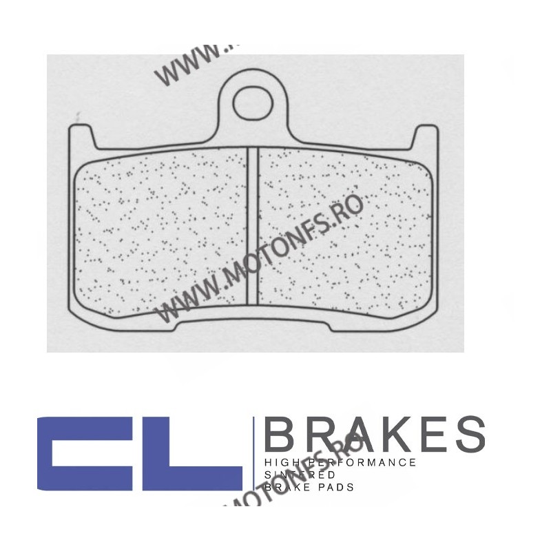 CL BRAKES Placute de frana fata 1083 XBK5 67,4x49,6x7 mm (W x H x T) 200.1083.SB / 575-782 CL BRAKES Placute Frana CL BRAKES ...