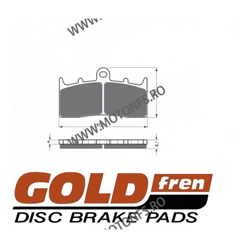 GOLDFREN Placute de frana fata 194 S3 797.S1.94 / 575-778 GOLDFREN Placute Frana EBC 118,00 lei 106,20 lei 99,16 lei 89,24 le...