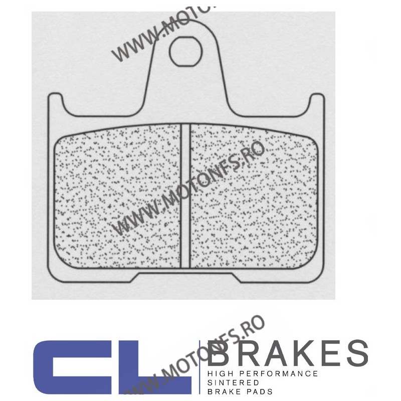 CL BRAKES Placute de frana spate 2813 RX3 59,7x57,1x8 mm (W x H x T) 200.2813.RX / 585-765 /585-715 CL BRAKES Placute Frana C...